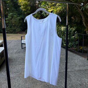 Athleta Zephyr Refined Tank / Crisp White